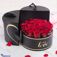 Mystery Of Love Arrangement With 20 Red Roses Buy valentine Online for specialGifts