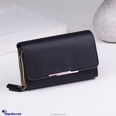Double Layer Crossbody Bag For Women - Black Buy valentine Online for specialGifts
