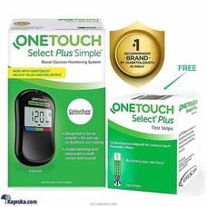 ONE TOUCH SELECT PLUS SIMPLE METER BLOOD GLUCOSE MONITORING SYSTEM Buy ONE TOUCH Online for specialGifts