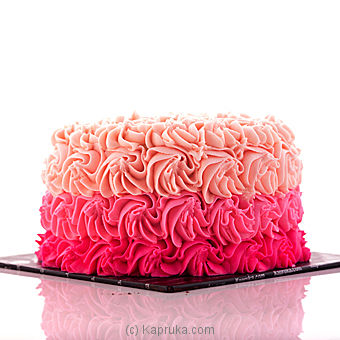 Buy Swirly Rose Ribbon Cake Cake - Kapruka