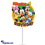 Happy Birthday Mikey Mouse Cake Topper