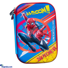 Multi-Compartment Pencil Case - Organize Your Stationery in Style - Comic - Spider Man Buy childrens Online for specialGifts