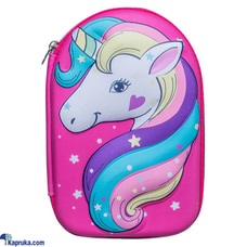 Multi-Compartment Pencil Case - Organize Your Stationery in Style - Unicorn - Pink Buy Infinite Business Ventures Pvt Ltd Online for SCHOOL SUPPLIES