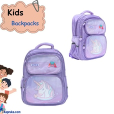 Kids Backpack JYTN Rainbow With Stylish Unicorn Purple  Online for none