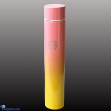 Starbucks Slim Thin Stainless Thermos Water Bottle 300ml Pink and Yellow Buy Infinite Business Ventures Pvt Ltd Online for SCHOOL SUPPLIES