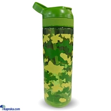 Camouflage Multicolor Sports Plastic Water Bottle 700ml  Green Buy Infinite Business Ventures Pvt Ltd Online for SCHOOL SUPPLIES