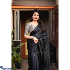 New Soft Cotton Crape Saree in Black mango Crape Buy Clothing and Fashion Online for specialGifts
