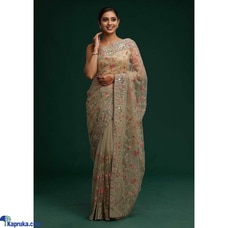 Organza Silk Saree Specification  Online for none