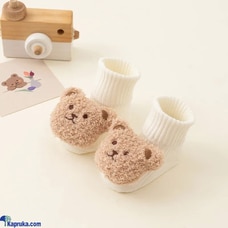 New born Baby Non-Slip Bear Warm Floor Socks â€“ Beige Buy Xiland Group Ventures Pvt Ltd Online for MOTHER AND BABY