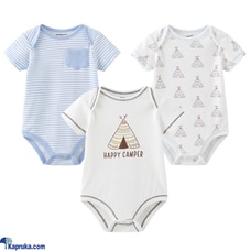 Newborn Short Sleeve Blue Body Suit for boys and girls Buy baby Online for specialGifts