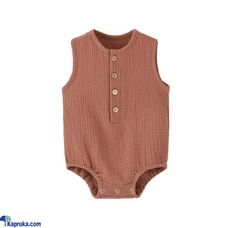 Baby Boys Or Girls Brown Romper  Online for none