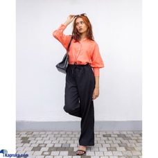 Bonny Linen Pull on Pant Black Buy JoeY Clothing Online for CLOTHING