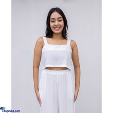 Fiona cropped top White Buy JoeY Clothing Online for CLOTHING