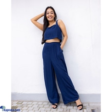 Fiona Pull On Pant Navy Blue  Online for none