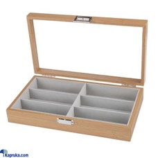 6 Slot Sunglasses Collection Box Organiser Wood Display Buy value one pvt ltd Online for HOUSEHOLD