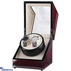 Automatic Red Wooden Watch Winder 2 Slots Box  Online for none