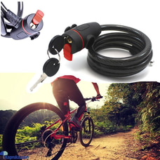 Bike Bicycle Cycling Multipurpose Security Cable Key Lock Buy bicycles Online for specialGifts