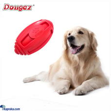 Large Bite Me Goodie Rubber Rugby Ball Shaped Dog Toy Molar Teeth Bite Resistant Chew Toy Buy Rav & Company Online for PETCARE