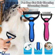 Pet Grooming Brush Comb for Demat Shed Fur Hair from Dog Cat Rabbit Horse Undercoat Rake Tangles Buy Rav & Company Online for PETCARE