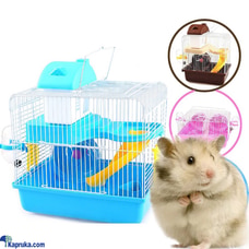 Portable Pet Hamster Cottage Cage Multi Functional Double Layer  Online for none