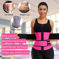 Women Waist Trainer Corset Trimmer Slimming Body Belt Weight Loss Shaper Gym Fitness Buy Rav & Company Online for SPORTS