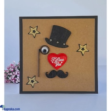 Love You Handsome Handmade Greeting Card Buy Cinnamon Love Creations Online for GREETING CARDS