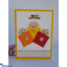 Gift boxes full of Birthday Wishes Handmade Greeting Card Buy Cinnamon Love Creations Online for GREETING CARDS