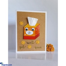 Get Well Soon Handmade Greeting Card Buy Cinnamon Love Creations Online for GREETING CARDS