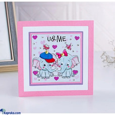 U And Me Cherished Journey Handcrafted Greeting Card  Online for none