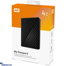 WD 4TB My Passport Portable External Hard Drive  Online for none