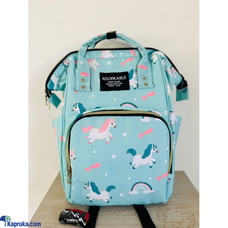 Baby Diaper Backpack Unicorn Blue  Online for none