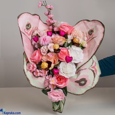 Pastal Butterfly Chocolate Bouquet  Online for none