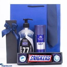 Elegant Blue Giftset For Men Buy Sweet buds Online for GIFTSET