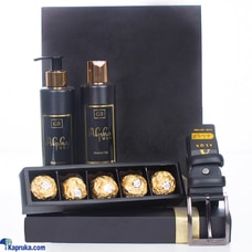 Black and Gold Classic Gift Set for Men Buy Sweet buds Online for GIFTSET