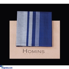 HOMINS HANDLOOM GENTS SARONG ROYAL BLUE AND SILVER Buy Homins International Online for CLOTHING