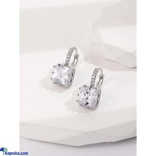 Geometric Cubic Zirconia Decor Earrings Buy Jewellery Online for specialGifts
