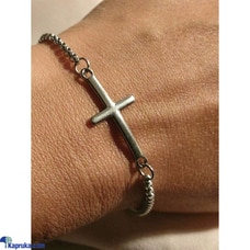 Stainless Steel Cross Bracelet Buy LimitedEditionLK Online for JEWELRY/WATCHES