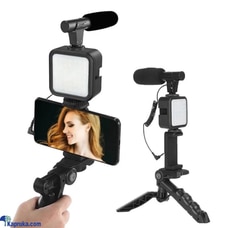 Video Making Vlog Tripod Kit AY 49 With Microphone and Light Buy HOUSE OF SMART Online for ELECTRONICS
