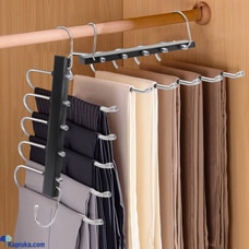 Steel Multifunctional Trouser Storage Rack Adjustable Pants Tie Shelf Closet Organize Buy Household Gift Items Online for specialGifts