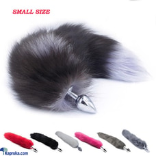 Small Size - Smooth Long Fox Tail With Anal Plug  Online for none