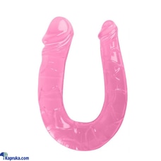 U Shape Double Realistic Dildo Vagina Anal Penis Artificial Peni  Online for none