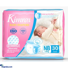 Kimrox NEW BORN Baby Diapers Less 5 Kg 30 Pcs  Online for none