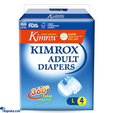 KIMROX Adult Diapers 4 Pcs Medium  Online for none