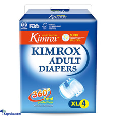 KIMROX Adult Diaper 4 pcs XL Buy A N Enterprises Online for Pharmacy