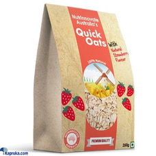 Nutrinnovate Australia Quick Oats Strawberry Flavor 250g Buy Nutrinnovate Lanka Pvt Ltd Online for GROCERY