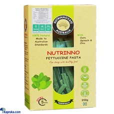 Nutrinno and Spinach Fettuccine Pasta 250g Buy Nutrinnovate Lanka Pvt Ltd Online for GROCERY
