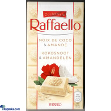FERRERO ROCHER RAFFAELLO ALMOND COCONUT  CHOCOLATE BAR 90G Buy Chocolates Online for specialGifts