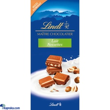 LINDT MILK HAZELNUT CHOCOLATE 190G Buy Chocolates Online for specialGifts