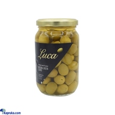 LUCA NATURAL WHOLE GREEN OLIVES 360G  Online for none