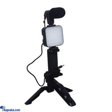 Video Making Vlog Tripod Kit with Mic and Light Buy Online Electronics and Appliances Online for specialGifts